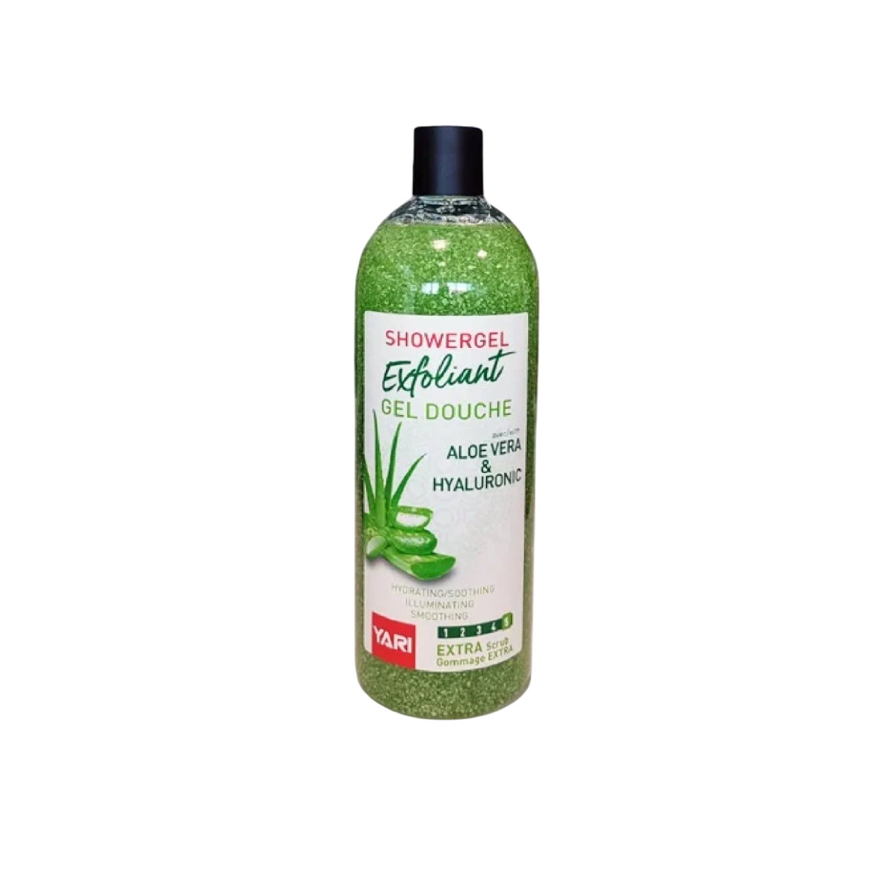 Yari Exfoliant Showergel Aloe Vera & Hyaluronic 1000ml